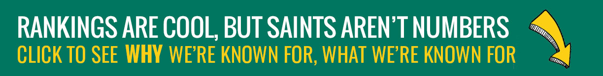 Siena College - Saints aren't numbers
