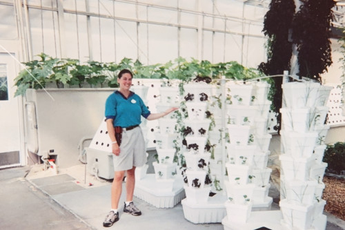 Kari while working at Epcot