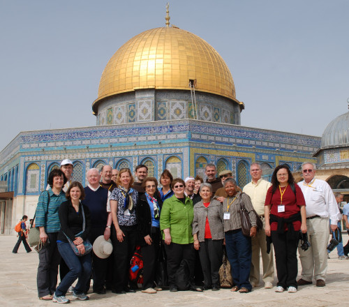 Br. Jacek on a pilgrimage