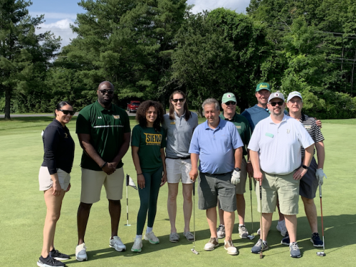 Terry at a golf outing