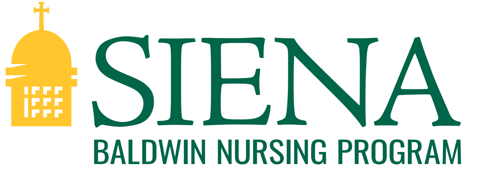 Baldwin Nursing logo at Siena