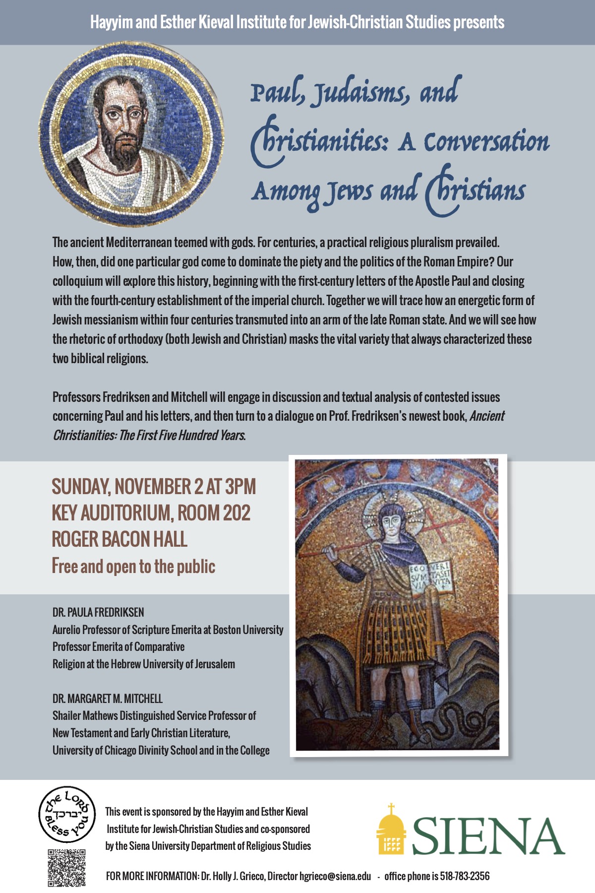 Kieval Colloquium Poster