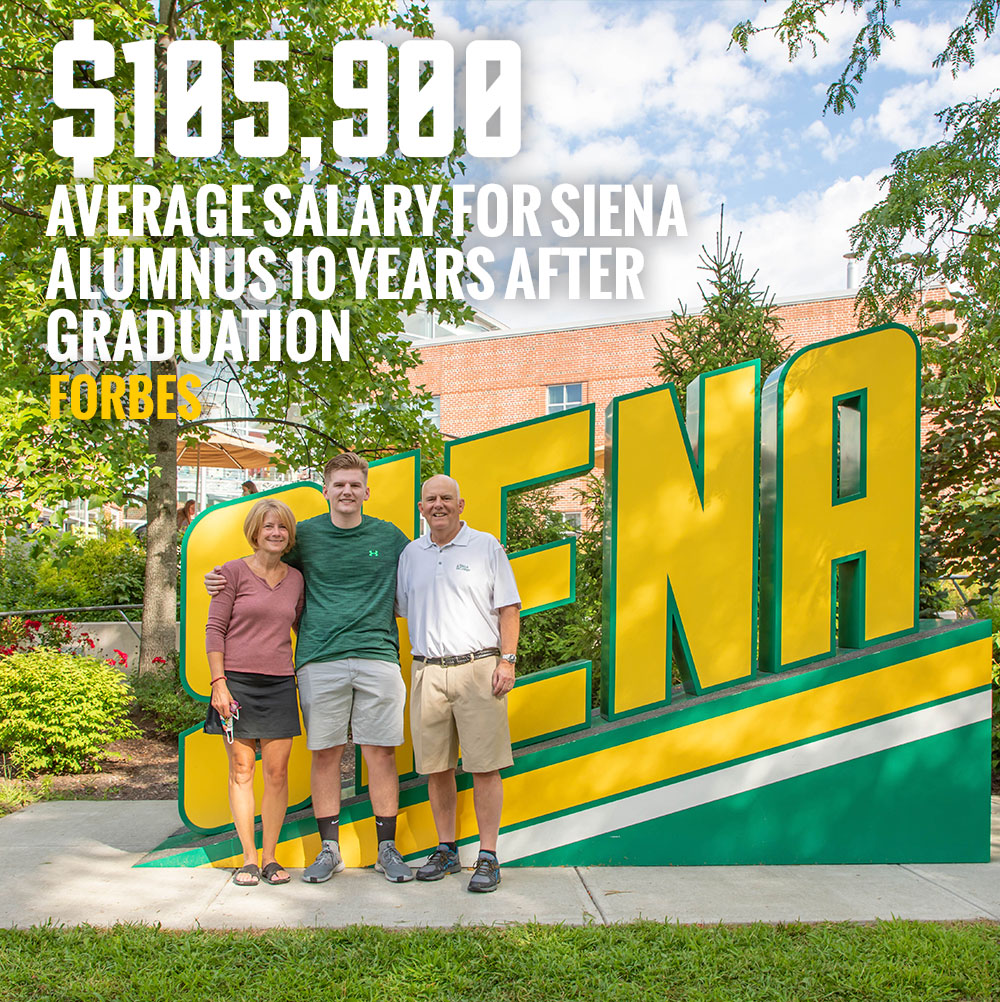 $105,900 average salary 10 years after graduation