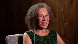 A photo of Miki Conn, a local Civil Rights activist.