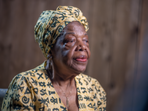 A photo of Nell Stokes, a local Civil Rights activist. 