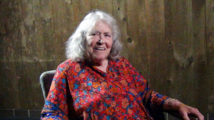 A photo of Patricia Barbanell, a local civil rights activist.